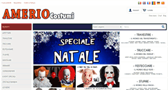 Desktop Screenshot of amerio-costumi.com